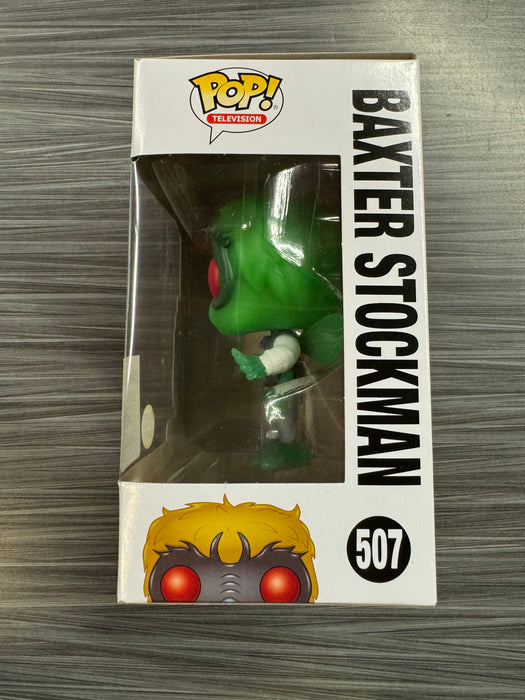 Funko POP! Television: Teenage Mutant Ninja Turtles - Baxter Stockman (GiTD)(2017 SDCC/Nickelodeon) #507
