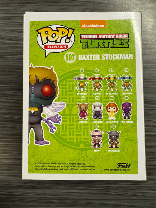 Funko POP! Television: Teenage Mutant Ninja Turtles - Baxter Stockman (GiTD)(2017 SDCC/Nickelodeon) #507