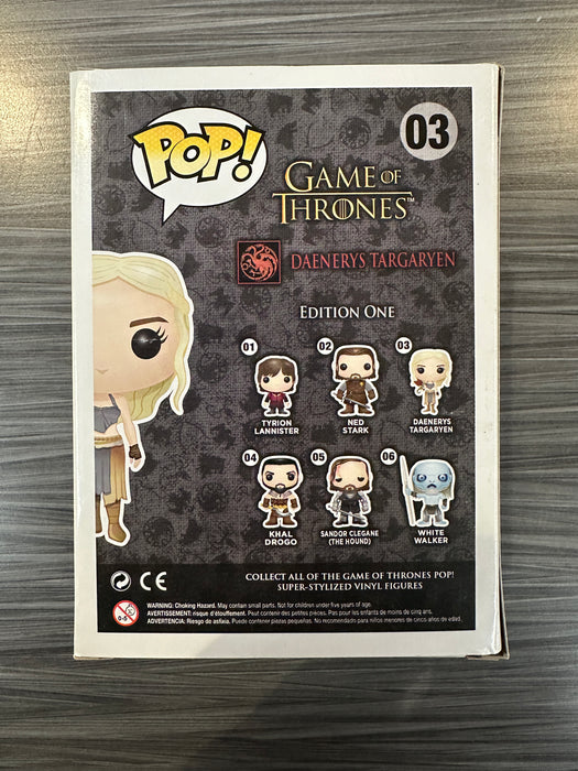 Funko POP! Game of Thrones: Daenerys Targaryen [Red Dragon](Damaged Box) #03
