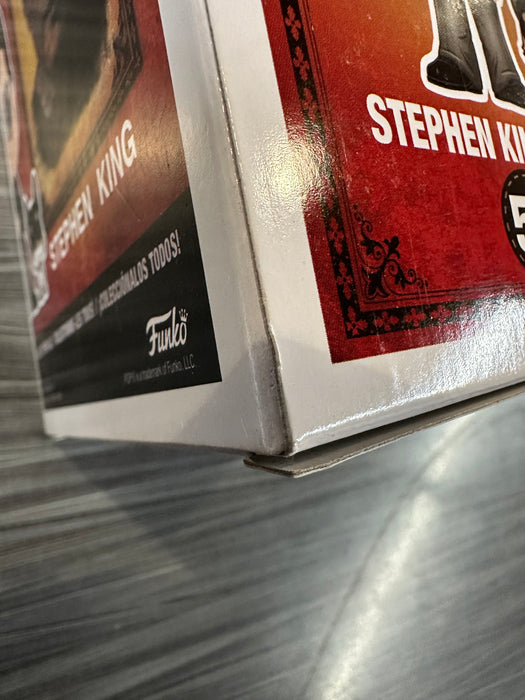 Funko POP! Icons: Stephen King with Molly AKA The Thing Of Evil (FYE)(Damaged Box) #53