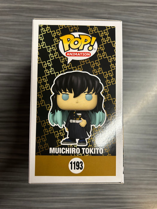 Funko POP! Animation: Demon Slayer - Muichiro Tokito (2022 Funkon)(Signed/Griffin Burns/JSA) #1193