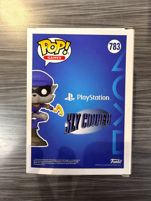 Funko POP! Games: Playstation: Sly Cooper (GameStop)(Damaged Box) #783