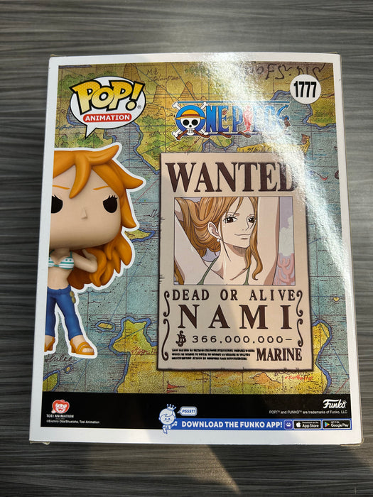 Funko POP! Animation: One Piece - Nami [Wanted Poster] (Target)(Damaged Box*) #1777