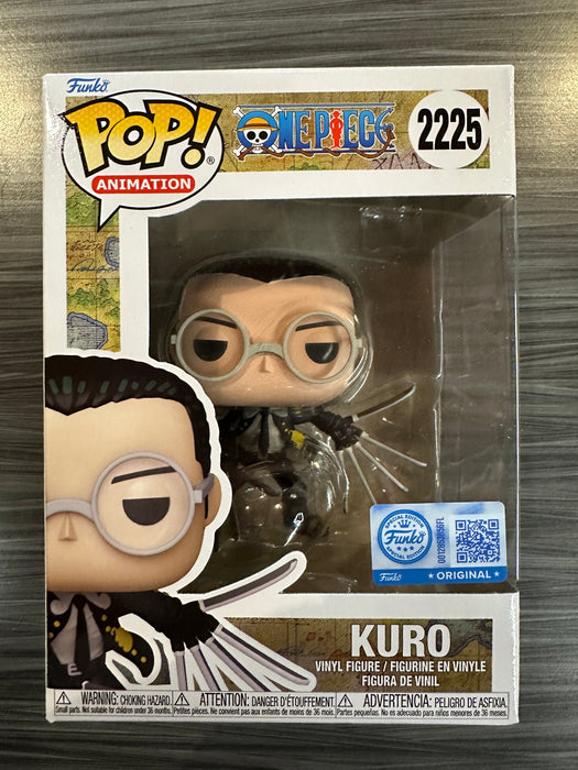 Funko POP! Animation: One Piece - Kuro (Funko Sticker/Specialty Series) #2225