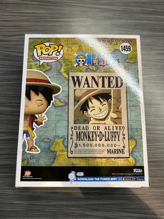 Funko POP! Animation: One Piece - Monkey D. Luffy [Wanted Poster] (2023 Fall Convention)(Damaged Box) #1459