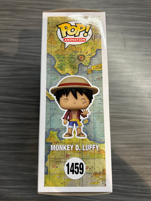 Funko POP! Animation: One Piece - Monkey D. Luffy [Wanted Poster] (2023 Fall Convention)(Damaged Box) #1459