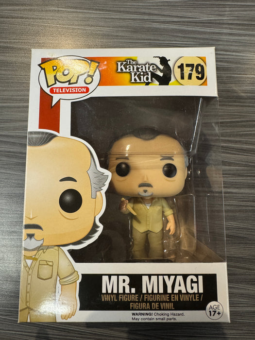 Funko POP! Television: The Karate Kid - Mr. Miyagi (Damaged Box) #179
