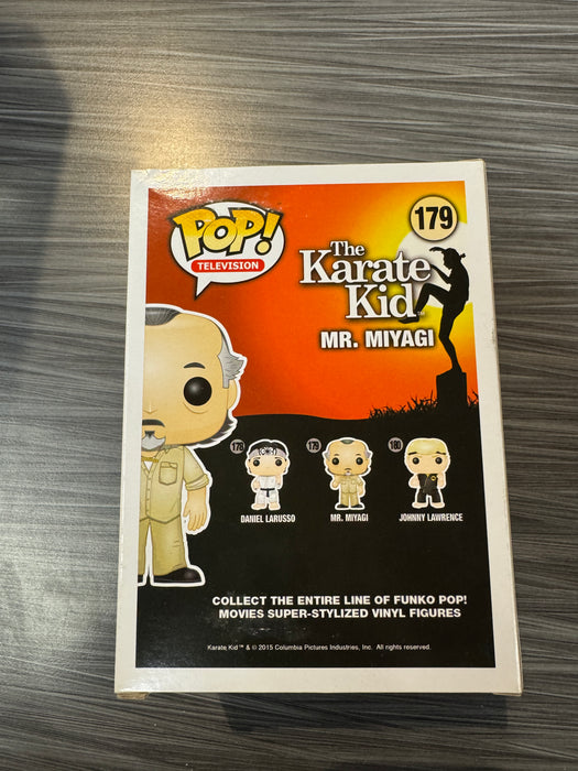Funko POP! Television: The Karate Kid - Mr. Miyagi (Damaged Box) #179