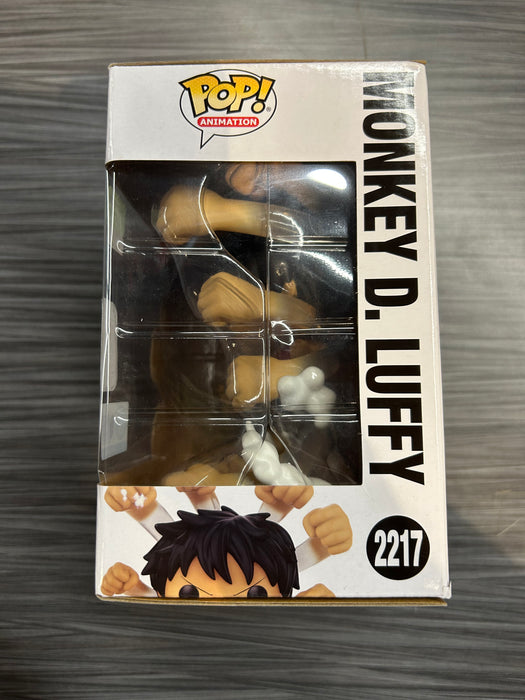 Funko POP! Animation: One Piece - Monkey. D. Luffy (Funko Sticker/CCXPMX 2026)[4-Inch](Damaged Box) #2217