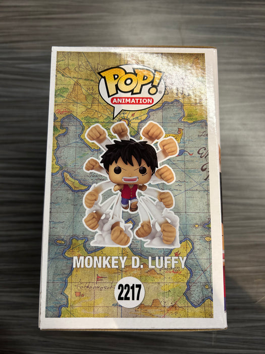 Funko POP! Animation: One Piece - Monkey. D. Luffy (Funko Sticker/CCXPMX 2026)[4-Inch](Damaged Box) #2217