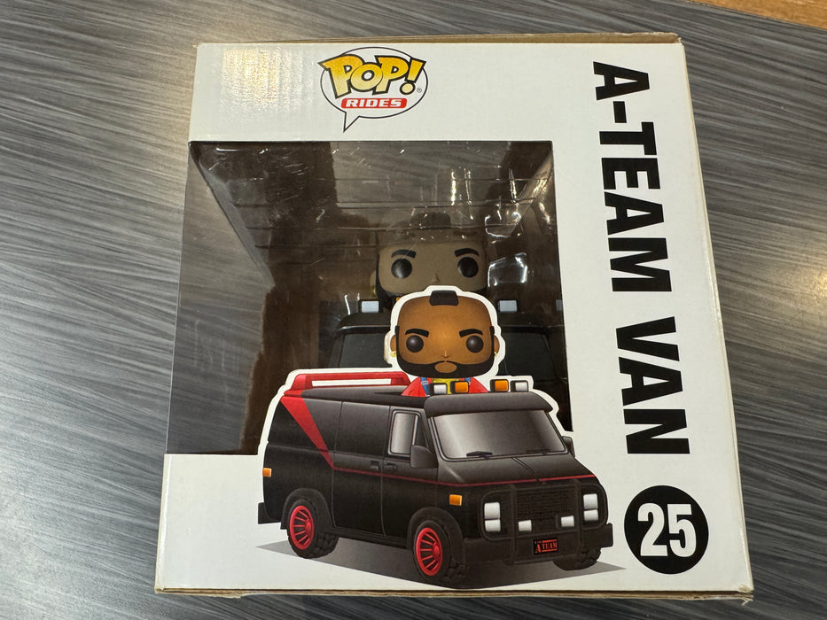 Funko POP! Rides: The A Team - A-Team Van w/ B.A. Baracus (Damaged Box) #25