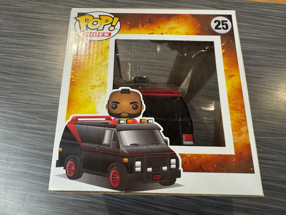 Funko POP! Rides: The A Team - A-Team Van w/ B.A. Baracus (Damaged Box) #25