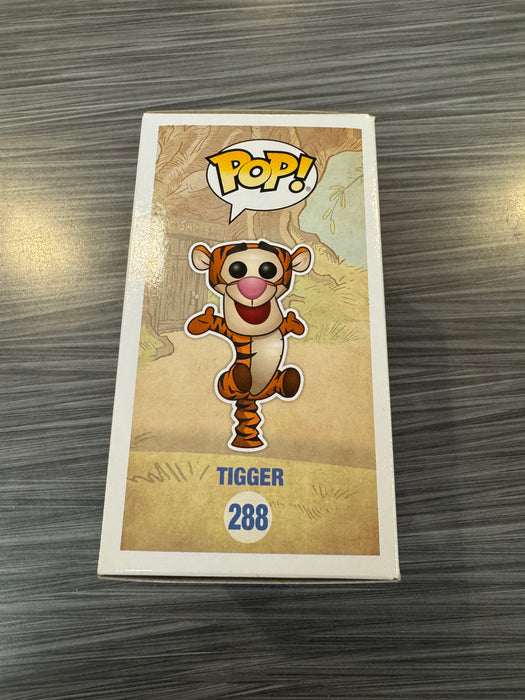 Funko POP! Disney: Winnie The Pooh - Tigger (Flocked)(2017 Summer Convention)(Damaged Box) #288