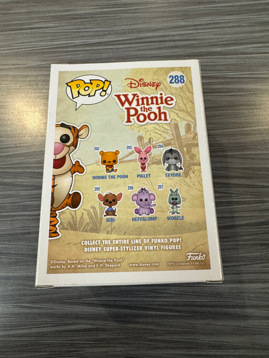 Funko POP! Disney: Winnie The Pooh - Tigger (Flocked)(2017 Summer Convention)(Damaged Box) #288