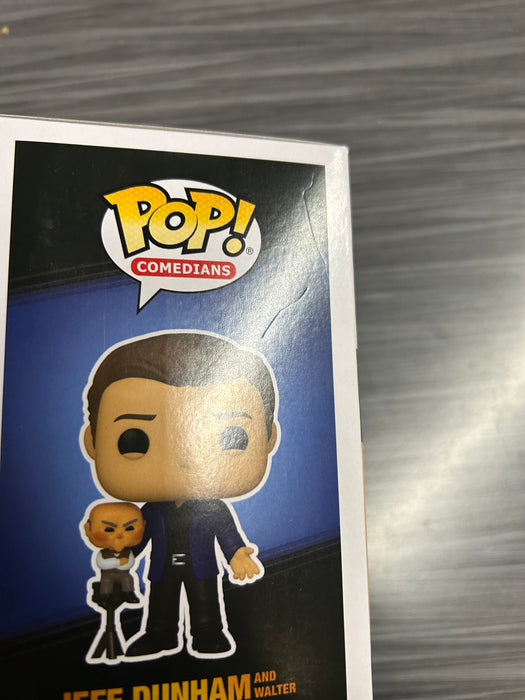 Funko POP! Comedians: Jeff Dunham And Walter[Blue Jacket](Jeff Dunham Exclusive)(Damaged Box*) #06