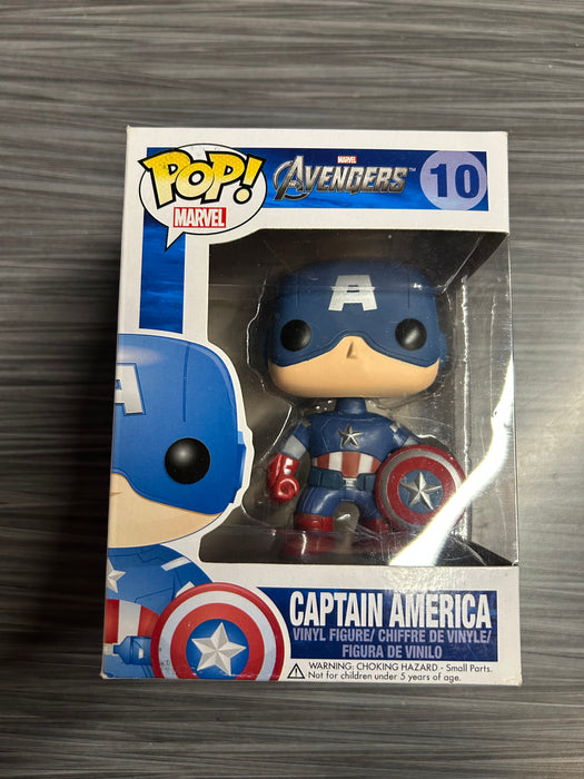 Funko POP! : Avengers - Captain America [3 Lang](Damaged Box) #10