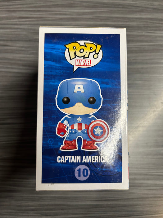 Funko POP! : Avengers - Captain America [3 Lang](Damaged Box) #10