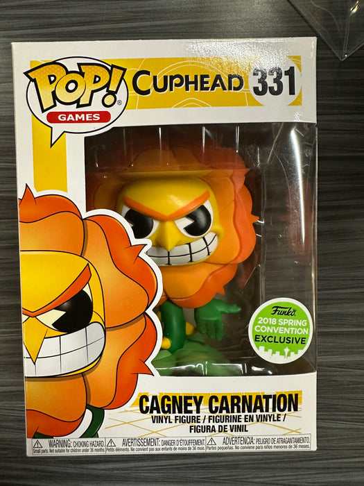 Funko POP! Games: Cuphead - Cagney Carnation (2018 Spring Convention) #331