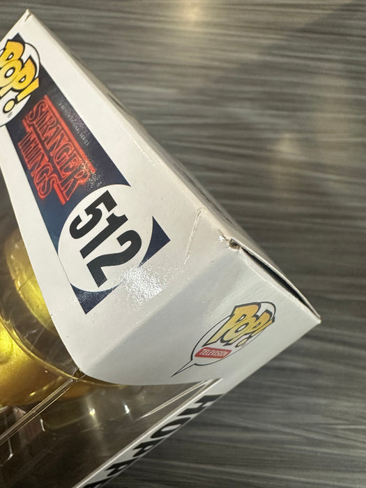 Funko POP! Television: Stranger Things - Hopper [Gold] (2018 SDCC)(40 PCS)(Damaged Box) #512