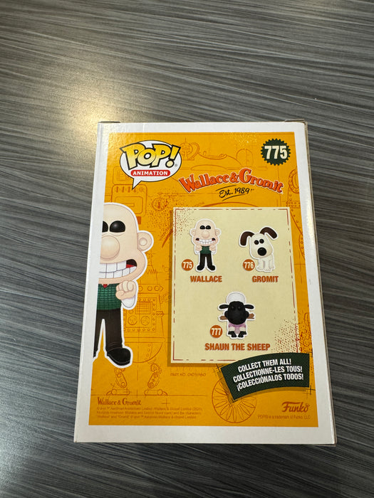 Funko POP! Animation: Wallace & Gromit - Wallace (Damaged Box) #775