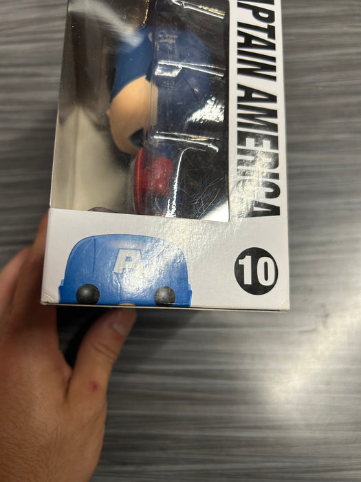 Funko POP! : Avengers - Captain America [3 Lang](Damaged Box) #10