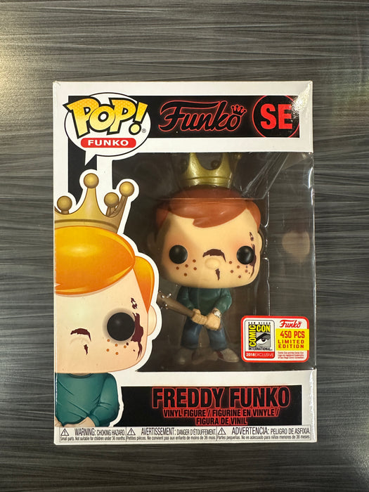 Funko POP! Freddy Funko As Steve Harrington [with Bat] (2018 SDCC)(450 PCS)(Damaged Box) [A] #SE