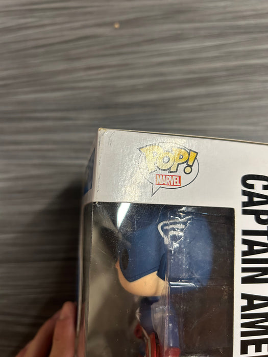 Funko POP! : Avengers - Captain America [3 Lang](Damaged Box) #10