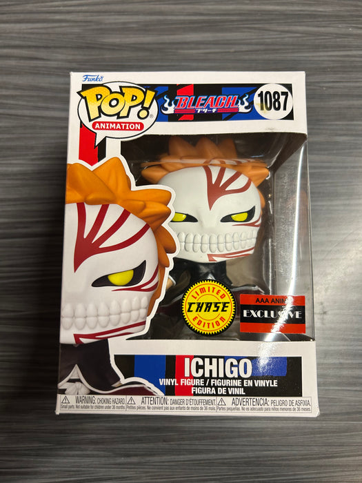 Funko POP! Bleach: Ichigo (CHASE)(AAA Exclusive)(Damaged Box) #1087