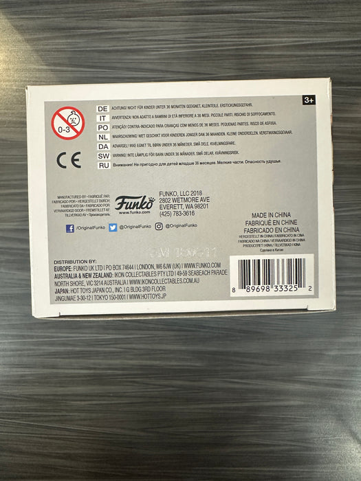 Funko POP! Freddy Funko As Steve Harrington [with Bat] (2018 SDCC)(450 PCS)(Damaged Box) [B] #SE