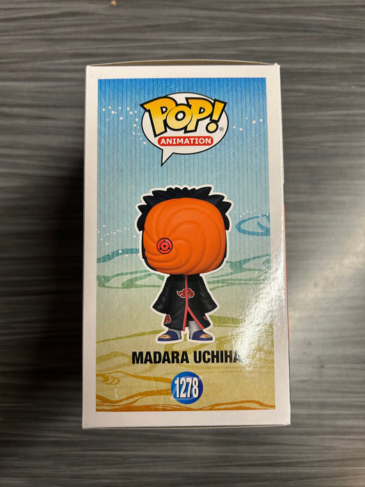 Funko POP! Animation: Naturo Shippuden - Madara Uchiha (Dragons Trading)(GiTD)(Signed/Michael Yurchak/JSA)(Damaged Box) #1278