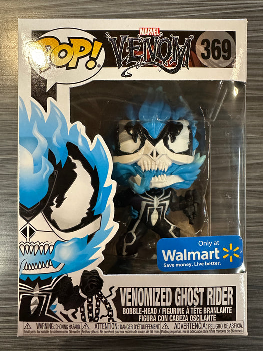 Funko POP! Marvel Venom: Venomized Ghost Rider [Blue](Walmart)(Damaged Box) #369
