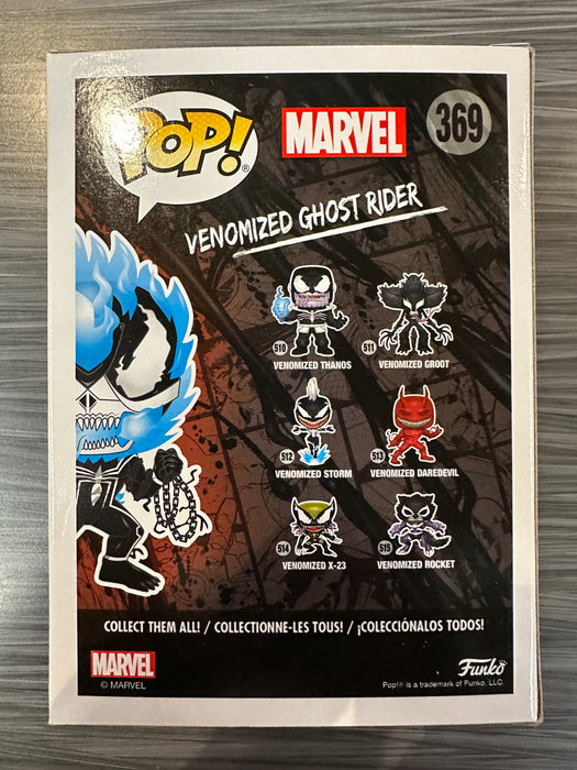 Funko POP! Marvel Venom: Venomized Ghost Rider [Blue](Walmart)(Damaged Box) #369