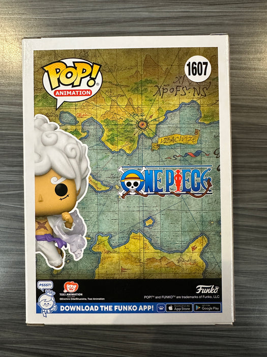 Funko POP! Animation: One Piece - Luffy Gear Five (Signed/Desiree Gonzalez/Swau)(Light Blue) #1607