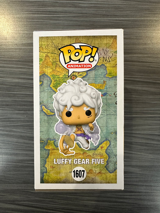 Funko POP! Animation: One Piece - Luffy Gear Five (Signed/Desiree Gonzalez/Swau)(Light Blue) #1607
