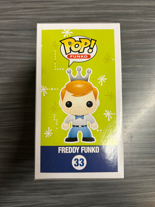 Funko POP! Funko: Freddy Funko [Talladega Nights Green] (2015 SDCC 500 PCS)(Damaged Box) #33