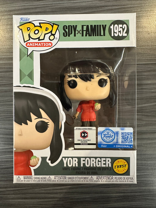 Funko POP! Plus Animation: Spy X Family - Yor Forger (Funko Sticker/ Pre-Release Chalice)(CHASE)(Damaged Box) #1952