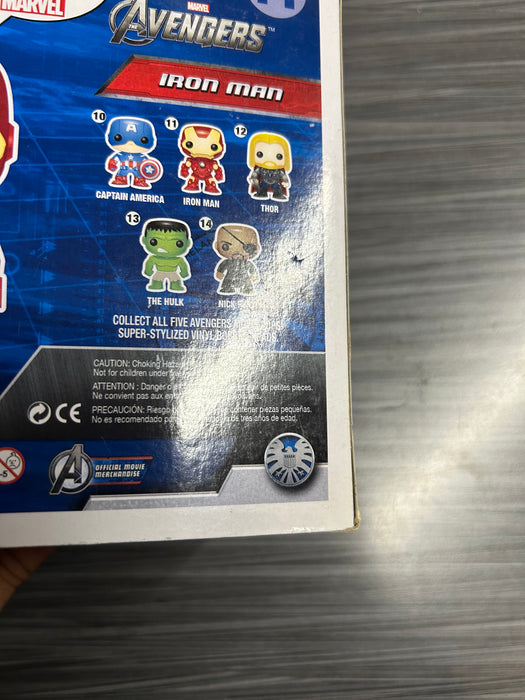 Funko POP! Marvel: Avengers - Iron Man (Damaged Box) #11