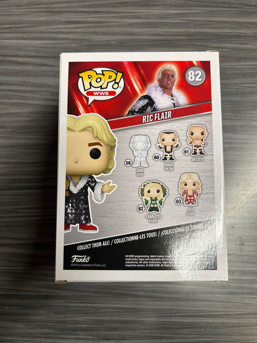 Funko POP! WWE: Ric Flair [Diamond](GameStop)(Signed/Ric Flair/PSA) #82