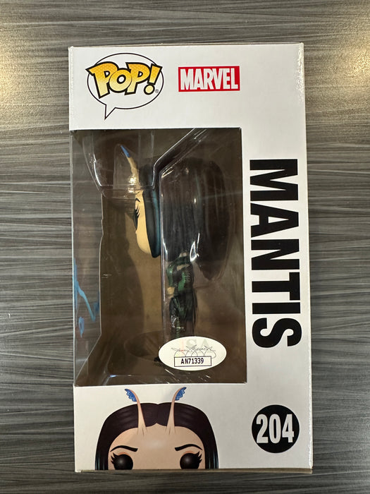 Funko POP! Guardians of Galaxy Vol.2 - Mantis (Signed/Pom Klementieff/JSA) #204