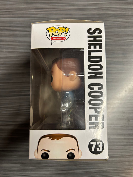 Funko POP! Television: The Big Bang Theory - Sheldon Cooper [Star Trek Transporting] (2013 SDCC 1008 PCS)(Damaged Box*) #73