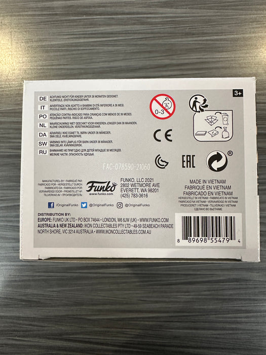 Funko POP! Marvel: Captain America The Winter Soldier - Winter Soldier [Shield](Amazon)(Signed/Sebastian Stan/Swau)(Damaged Box) #838