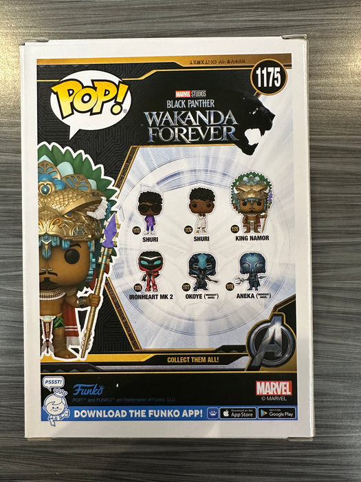 Funko POP! Marvel: Black Panther Wakanda Forever - King Namor (Signature/Tenoch Huerta/Swau)(Damaged Box) #1175