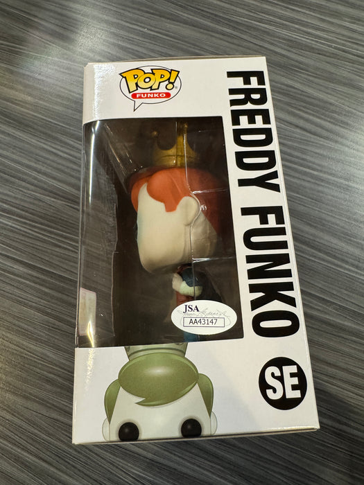 Funko POP! Freddy Funko As Upside Down Will (2018 SDCC)(450 PCS)(Signed/Noah Schnapp/JSA) #SE