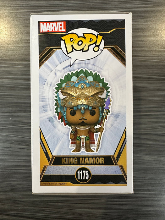 Funko POP! Marvel: Black Panther Wakanda Forever - King Namor (Signature/Tenoch Huerta/Swau)(Damaged Box) #1175