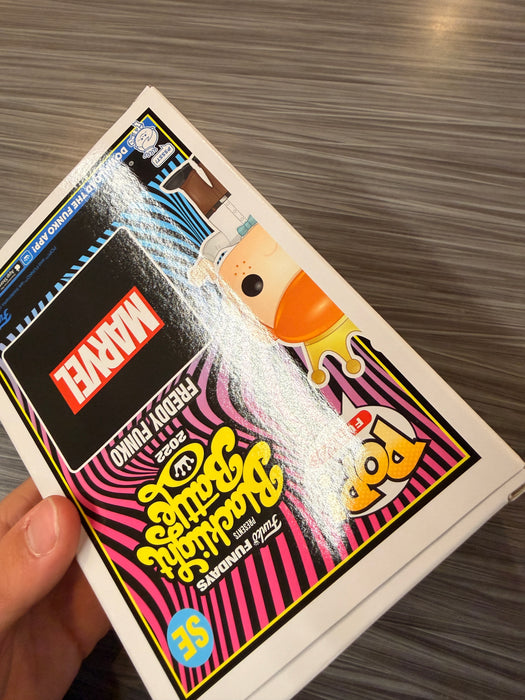 Funko POP! Funko: Freddy Funko As Spider-Man (Blacklight Battle)(4000PCS)(Damaged Box) [B] #SE