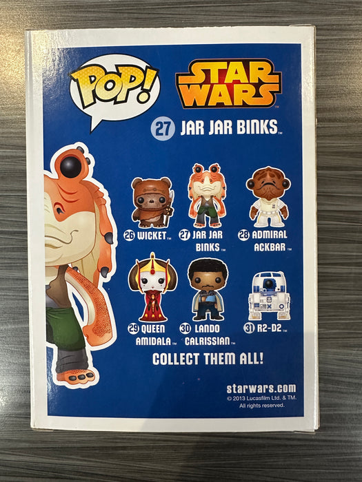 Funko POP! Star Wars: Jar Jar Binks (Damaged Box) #27