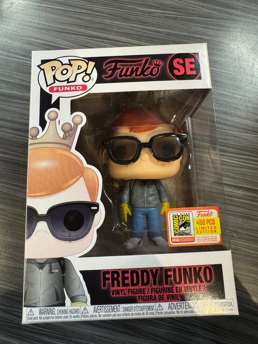Funko POP! Freddy Funko As Steve Harrington [Sunglasses] (2018 SDCC)(450 PCS)(Damaged Box) #SE