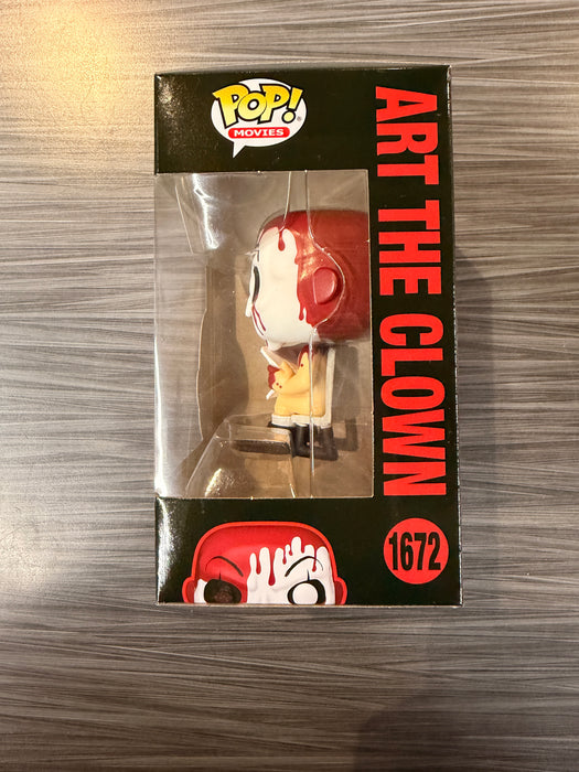Funko POP! Movies: Terrifier - Art The Clown (2024 Hot Topic Scare Fair)(Damaged Box) #1672