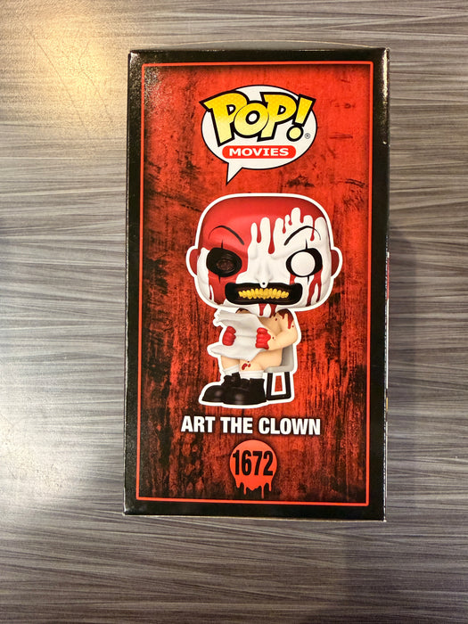 Funko POP! Movies: Terrifier - Art The Clown (2024 Hot Topic Scare Fair)(Damaged Box) #1672