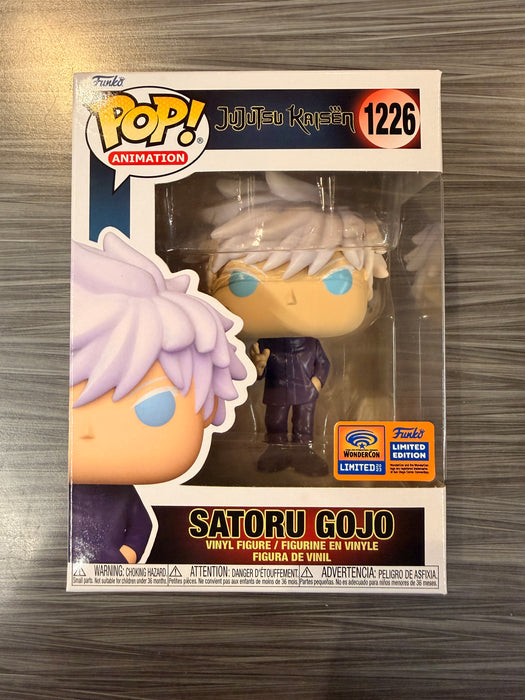 Funko POP! Animation: Jujutsu Kaisen - Satoru Gojo (2023 Wondercon)(Damaged Box) #1226